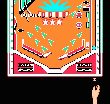 Family Pinball (Japan) (Namcot Collection) screen shot game playing